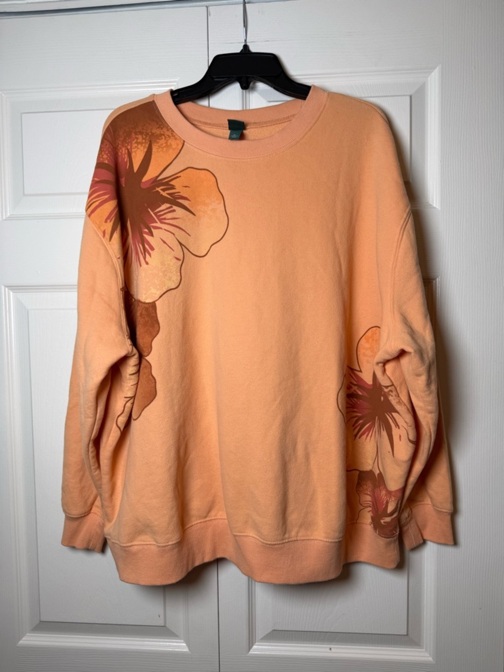 Wild Fable‎ Orange Floral Sweatshirt